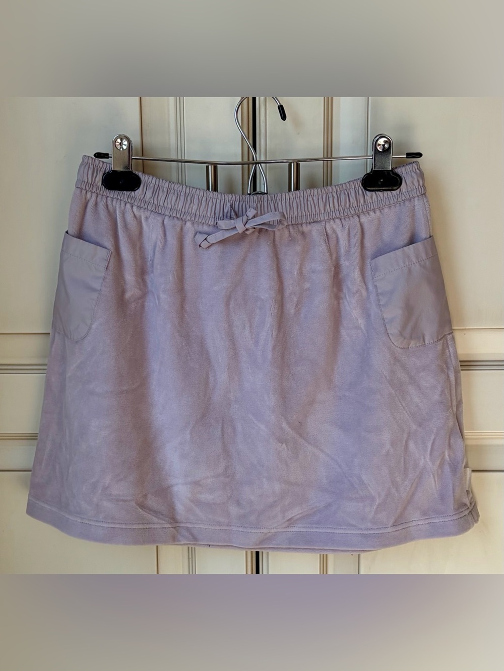 Nike Y2K Lilac Tennis Skirt. Med. Velour-like.